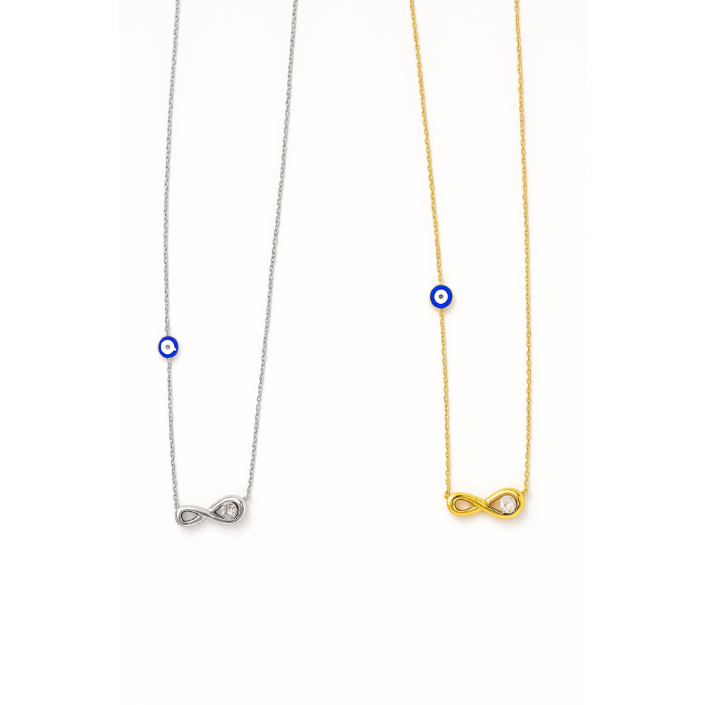 Κολιέ Άπειρο με Ματί